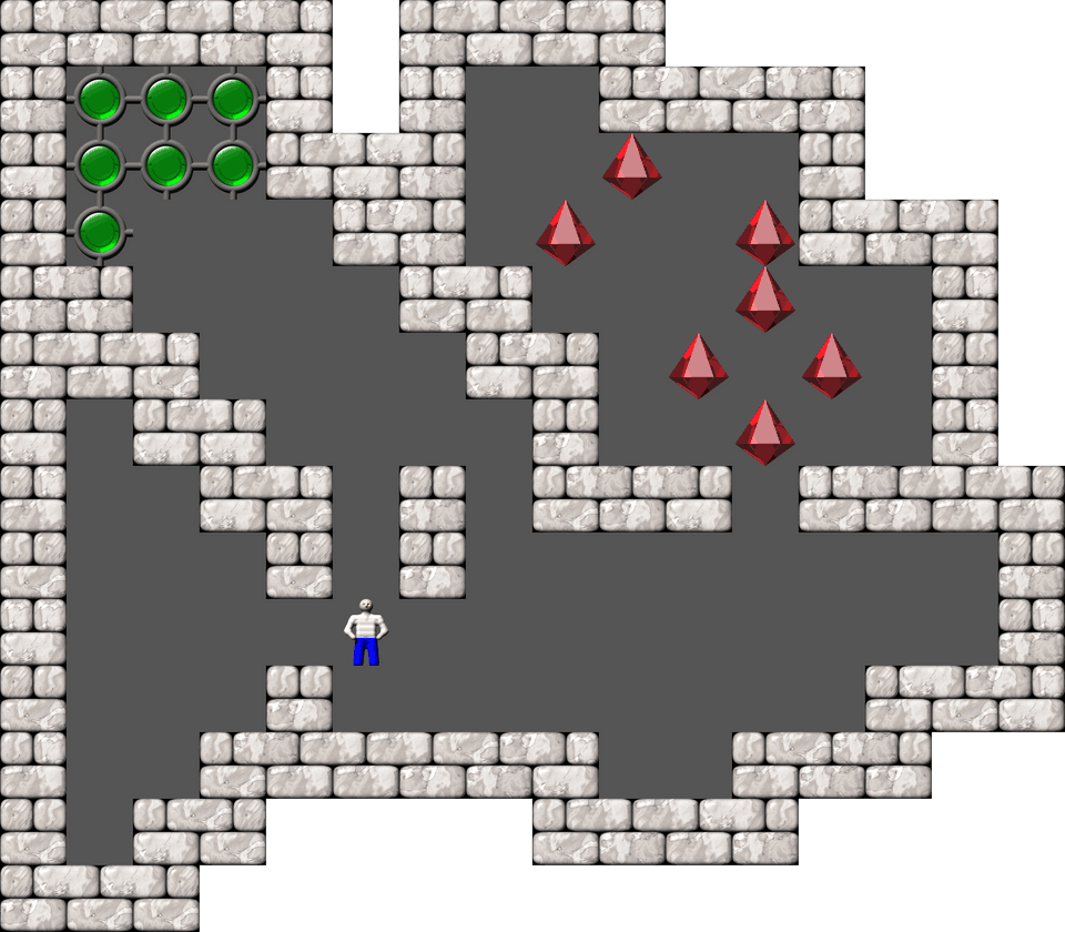 Sokoban Simple collection level 55